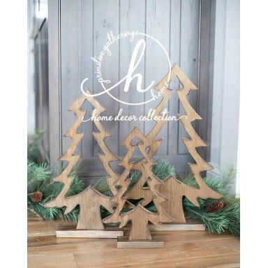 Wood Cut Out Trees