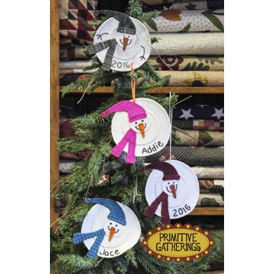 2016 Snowman Ornaments