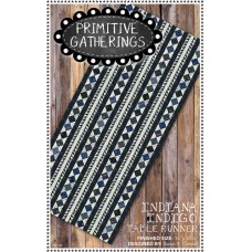 Indiana Indigo Table Runner