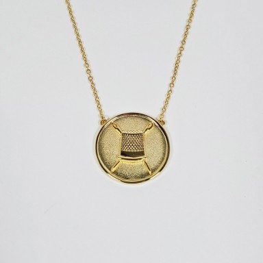 Thimble Coin Necklace