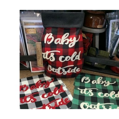 Baby It's Cold Outside Stuffed Mitten