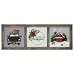 Coming Home For Christmas Pillow Trio