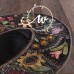 Flower Garden Crazy Table Mat