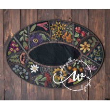 Flower Garden Crazy Table Mat
