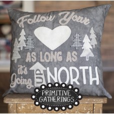 Follow Your Heart Pillow