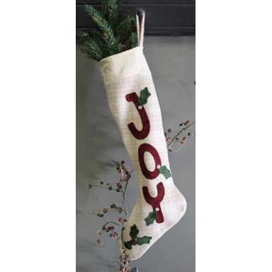 Joy Christmas Stocking