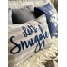Let's Snuggle and Snowflake Pillows