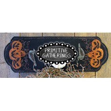 Old Crow and Company Table Runner Dark Version