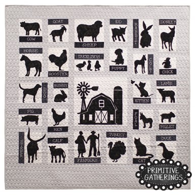On The Farm-Wool Appliques