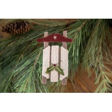  Winter Sled Ornament