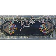 Scrappy Flower Basket Table Runner