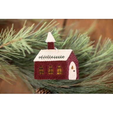  Vintage Church Ornament
