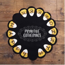 Candy Corn Wishes Table Mat