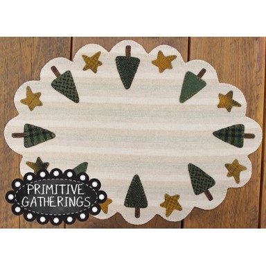 Holiday Tree Table Mat 