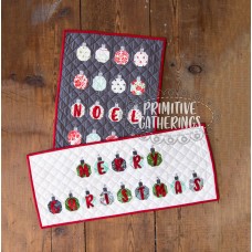 Ornament Quilt and Runner