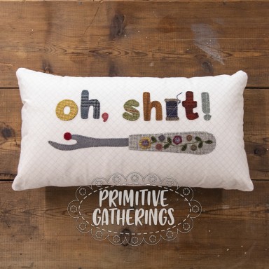 Oh Sh*t Pillow