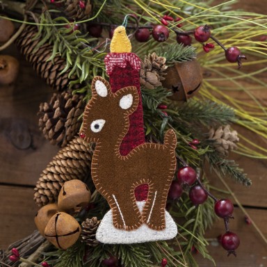 Reindeer Candle Ornament