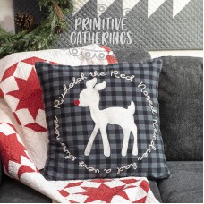 Rudolph The Red Nose Reindeer Pillow 