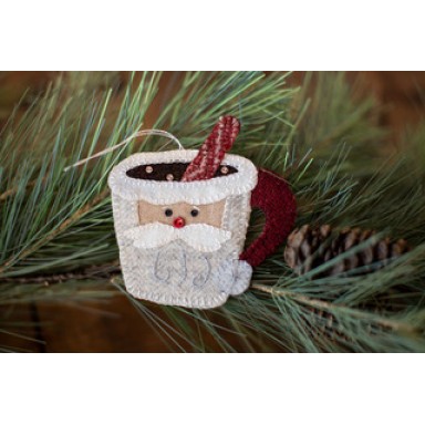  Santa Cocoa Mug Ornament