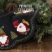 Gnome Christmas Scalloped Mat
