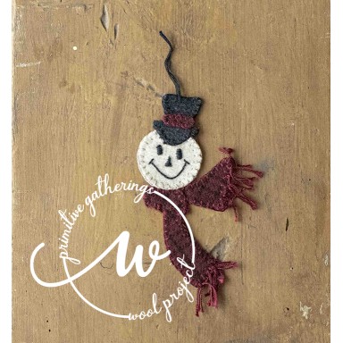  Top Hat Snowman Ornie