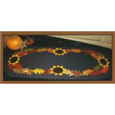Sunflowers & Leaves Runner
