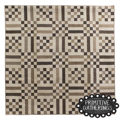 Taupe Primitive Picnic Quilt Download