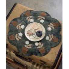 White Geraniums Table Mat