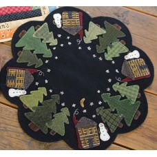 Winter Cabin Table Mat
