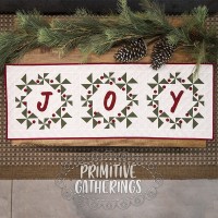 Wreaths of Joy-Red Green & White