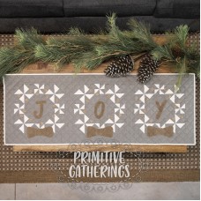 Wreaths of Joy-Grey & White