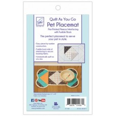 Quilt As You Go Pet Placemat Dogs