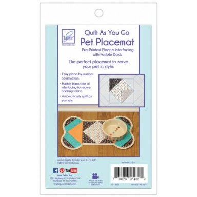 Quilt As You Go Pet Placemat Dogs