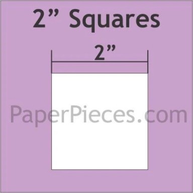 2"  Squares Large Pack