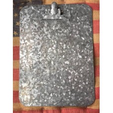 Galvanized Clipboard
