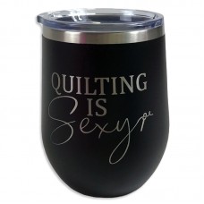 Quilting is Sexy Tumbler