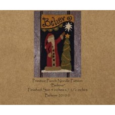 Believe Punch Needle Pattern