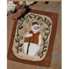 Vintage Snowman Punch Needle Pattern