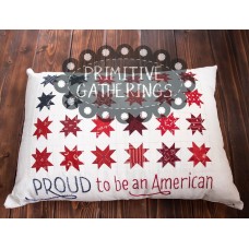 Proud To Be An American Pillow