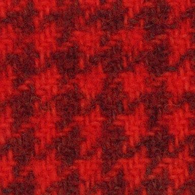 Tangerine Houndstooth
