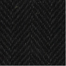 Hand Dyed Black-Herringbone