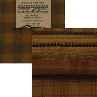 Mustard Wool Charms