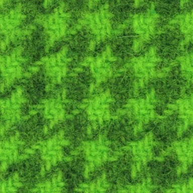 Chartreuse Houndstooth