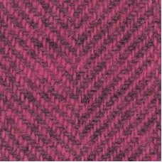 Pink Posie Herringbone