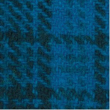 Electric Blue Glen Plaid