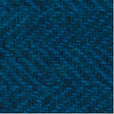 Electric Blue Herringbone