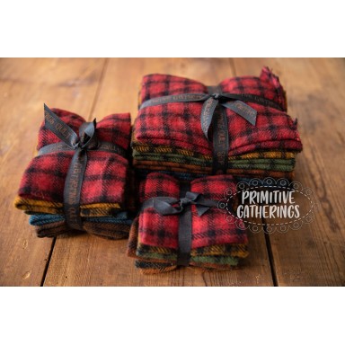 Plaid Wool Bundle