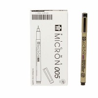Pigma Micron Pen Black .20mm Size 005