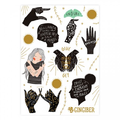 Encouragement Sticker Sheet