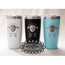 16 Ounce Sheep Tumbler With Lid